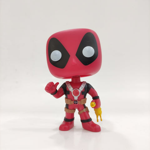 FUNKO POP MARVEL M116 - Deadpool Pollo en mano (Suelto)