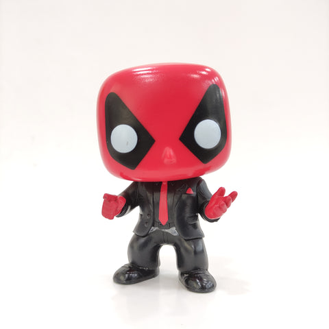 FUNKO POP MARVEL M145 - Deadpool Traje (Suelto)